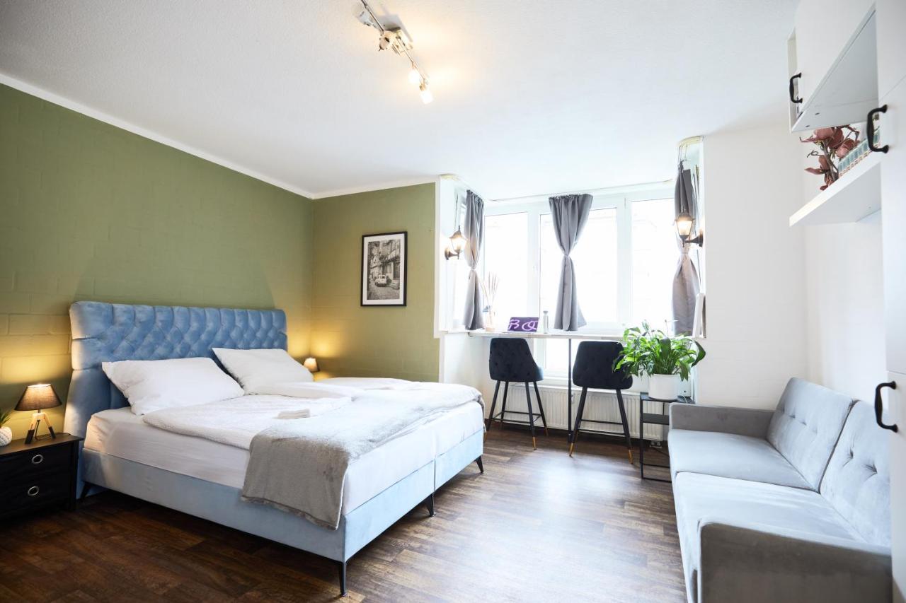 Stilvolles Ruhiges Studio - Parkplatz, Wifi, Tv Em-Apartments Deutschland Bielefeld Bagian luar foto