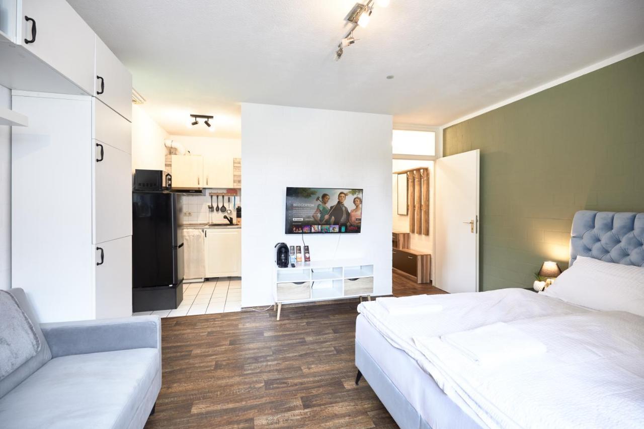 Stilvolles Ruhiges Studio - Parkplatz, Wifi, Tv Em-Apartments Deutschland Bielefeld Bagian luar foto